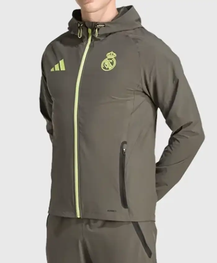 Adidas Real Madrid Vis Tech Travel Jacket
