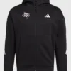 Adidas Texas Aggies Player Travel ZNE Hoodie Black