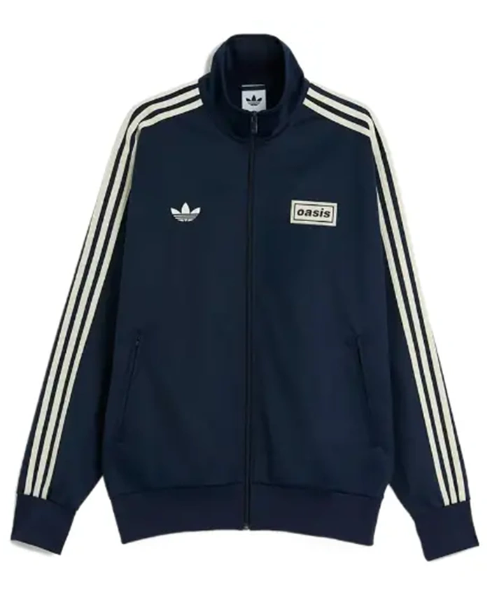 Adidas x Oasis Navy Blue Track Jacket