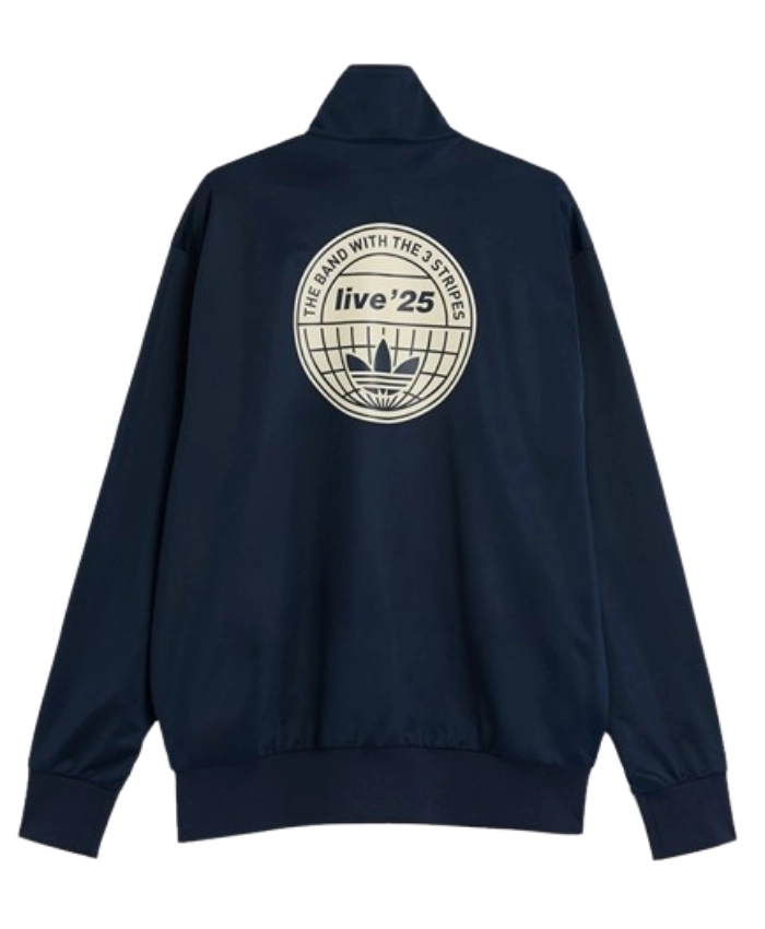 Adidas x Oasis Track Jacket Navy Blue Back