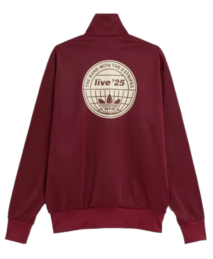 Adidas x Oasis Track Jacket Red Back