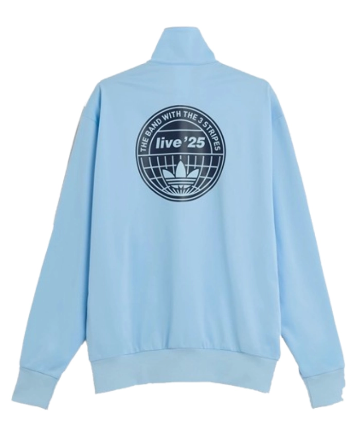 Adidas x Oasis Track Jacket Sky Blue Back