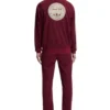 Adidas x Oasis Tracksuit Maroon Back