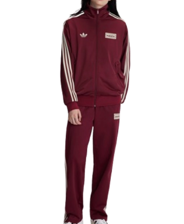Adidas x Oasis Tracksuit Maroon Front