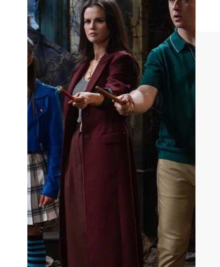 Alex Russo Wizards Beyond Waverly Place S02 Maroon Coat