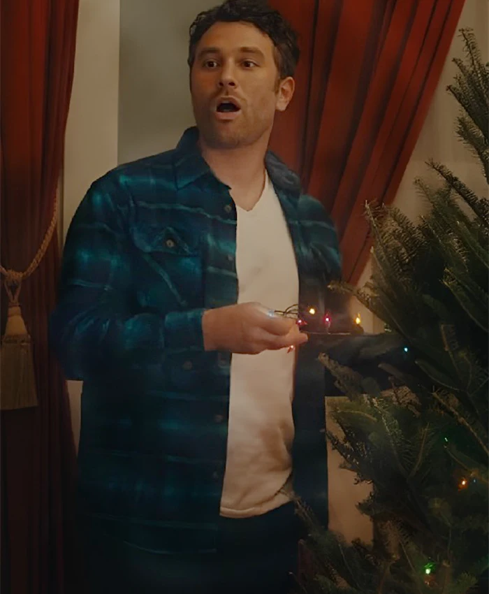 Alternative view of Alex Trumble Exes of Christmas Past Plaid Shirt