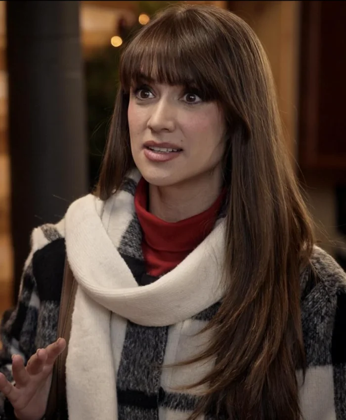 Alexandra Harris The Spirit of Christmas Station Checked Wool Coat