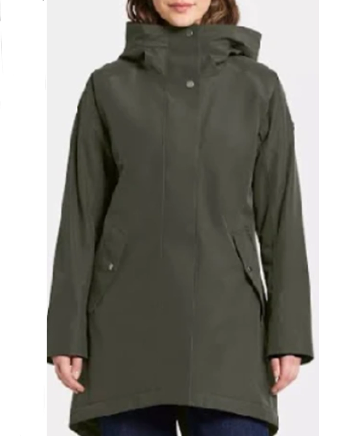 Alison McIntosh Shetland S10 Green Parka Jacket For Sale