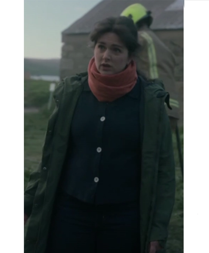 Alison McIntosh Shetland S10 Green Parka Jacket