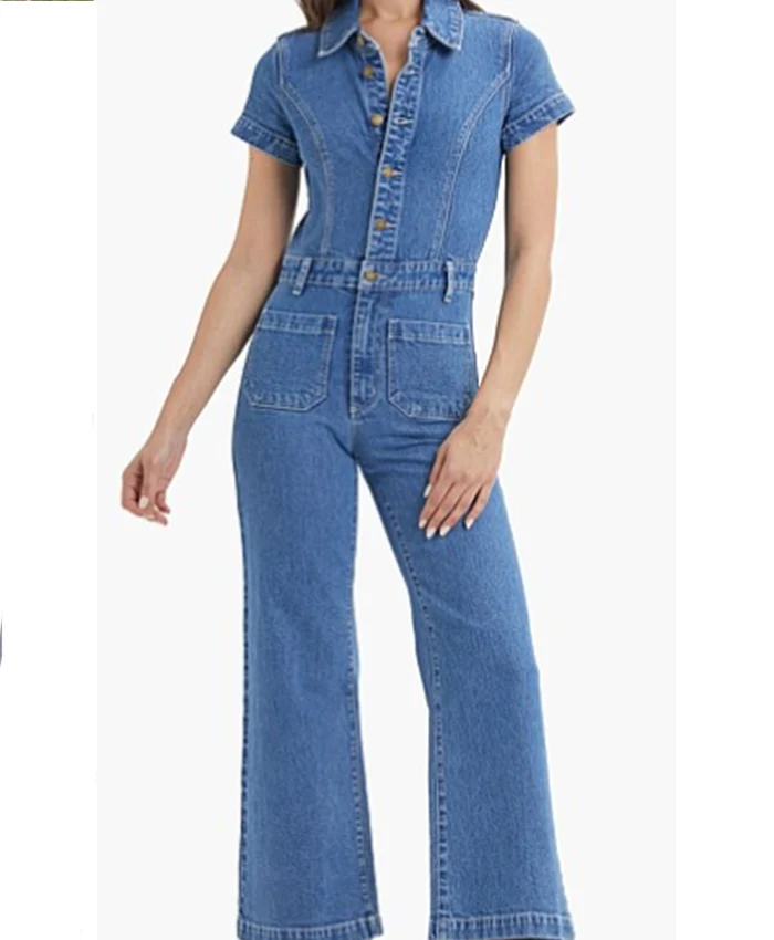 Alison Victoria Sin City Rehab S01 Denim Jumpsuit For Sale