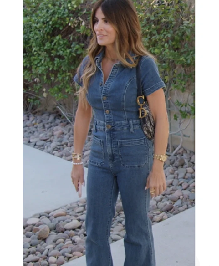 Alison Victoria Sin City Rehab S01 Denim Jumpsuit