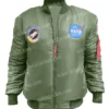 Alpha Industries MA-1 Nasa Green Bomber Jacket