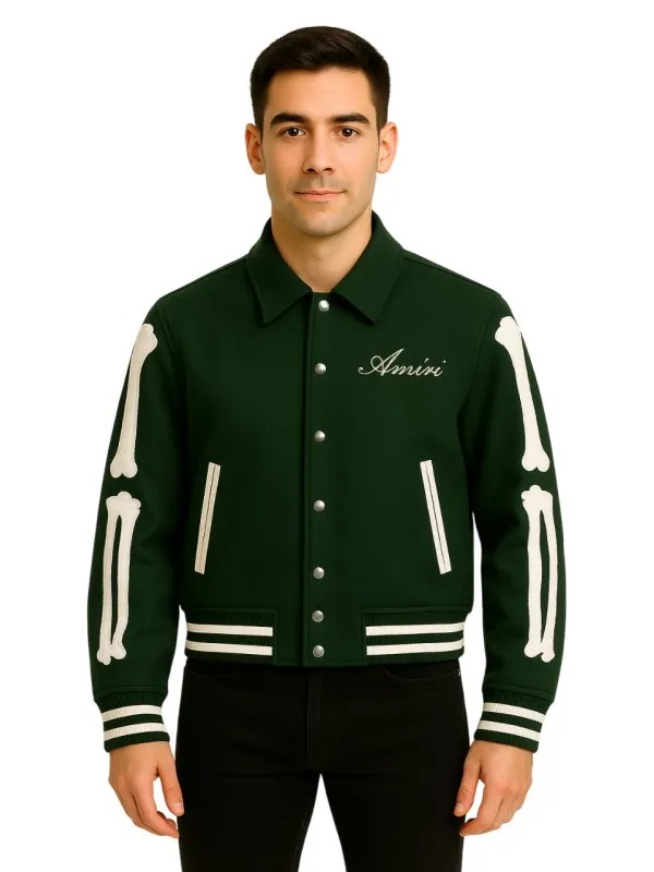 Amiri Bone Bomber Jacket