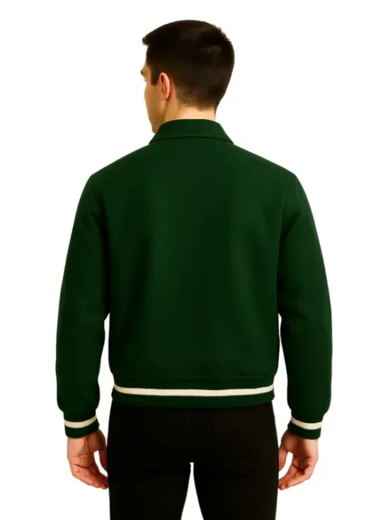 Amiri Bone Green Bomber Jacket