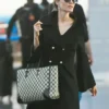 Angelina Jolie Black Trench Coat