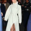 Anya Taylor Joy NYC 2025 White Coat