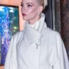 Anya Taylor Joy NYC 2025 White Coat For Sale
