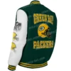 Aparecida Green Bay Packers Wool Varsity Jacket