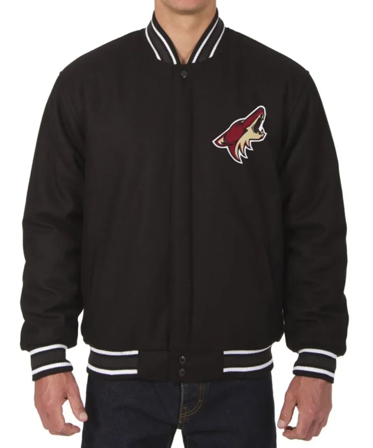 Arizona Coyotes Black Jacket