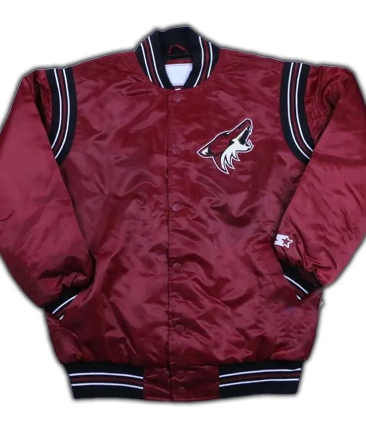 Arizona Coyotes Maroon Jacket