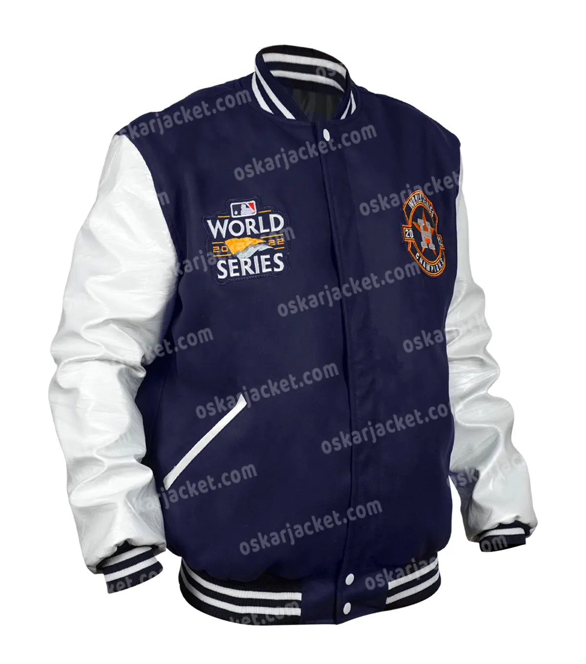 Arizona Diamondbacks 2001 World Series Blue And White Leather