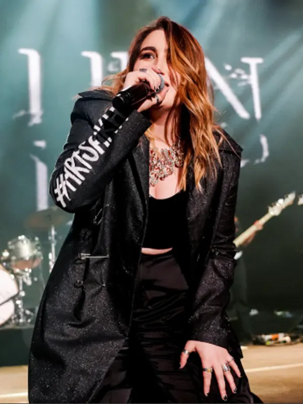 Armenian singer Rosa Linn iHeart’s ALTer Ego Leather Jacket