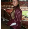 Arsenal Dennis Bergkamp Daughter Yasmin Naomi Bergkamp Vintage Leather Jacket