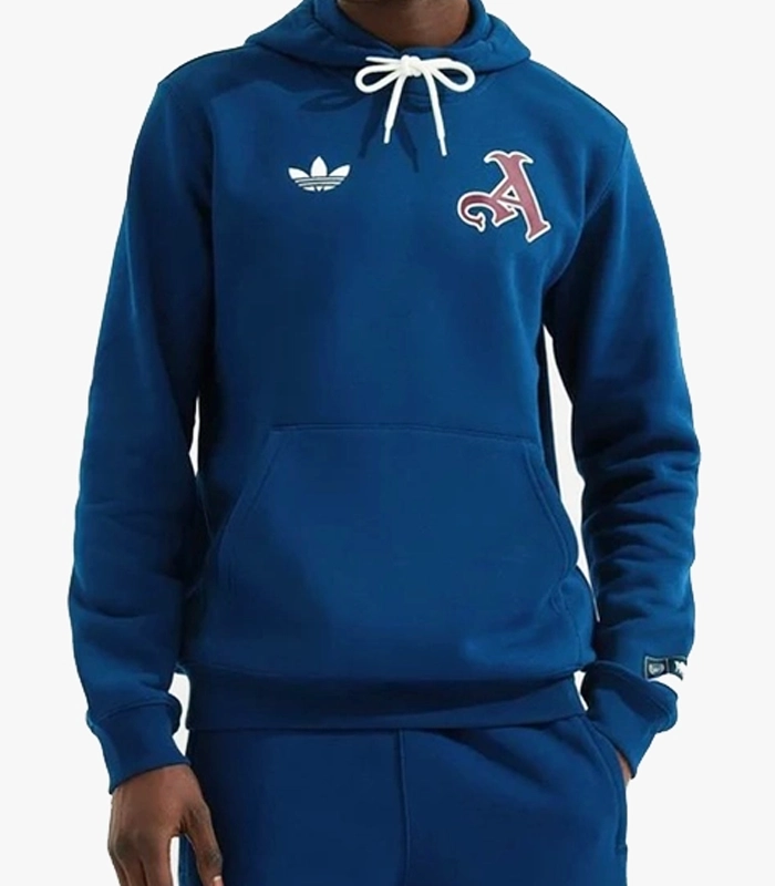 Arsenal adidas 24 25 Blue Hoodie For Sale