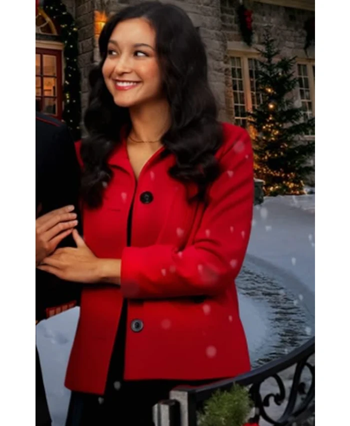 Ash Tsai Christmas of Giving Red Jacket For Sale