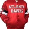Atlanta Hawks Triple Option Varsity Jacket