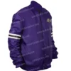 Baltimore Ravens Purple Starter Bomber Jacket For Men and Women
