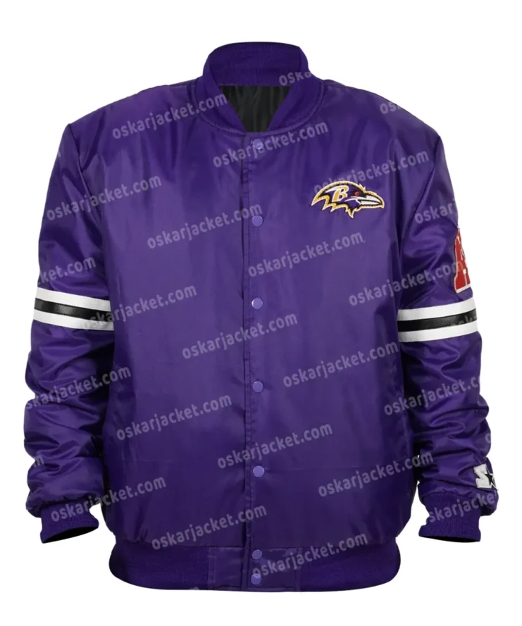 Baltimore Ravens Purple Starter Jacket