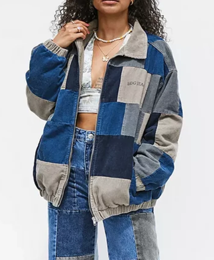 Baye McPherson Heartland S19 Patchwork Denim Jacket For Sale