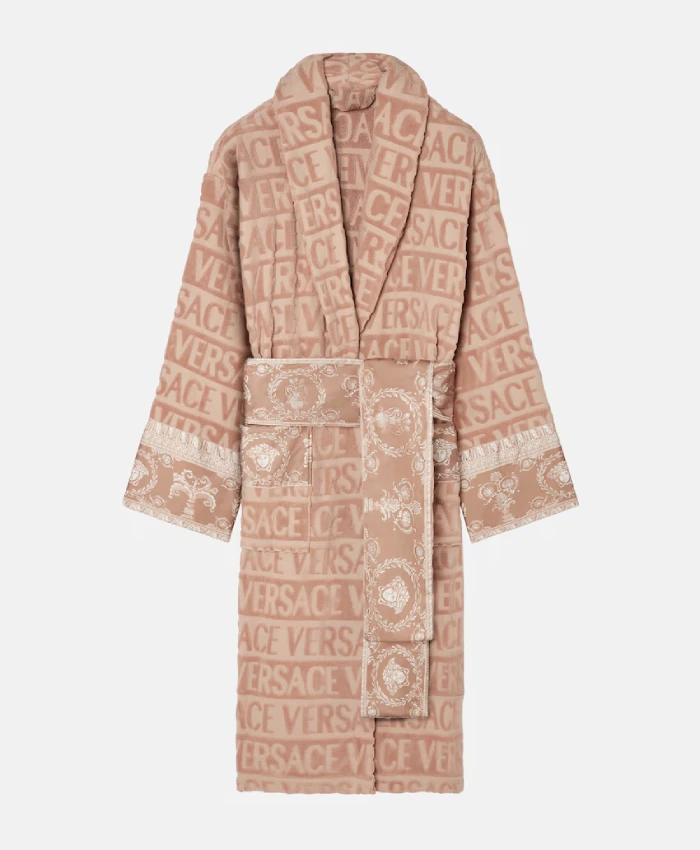Beige Versace Robe