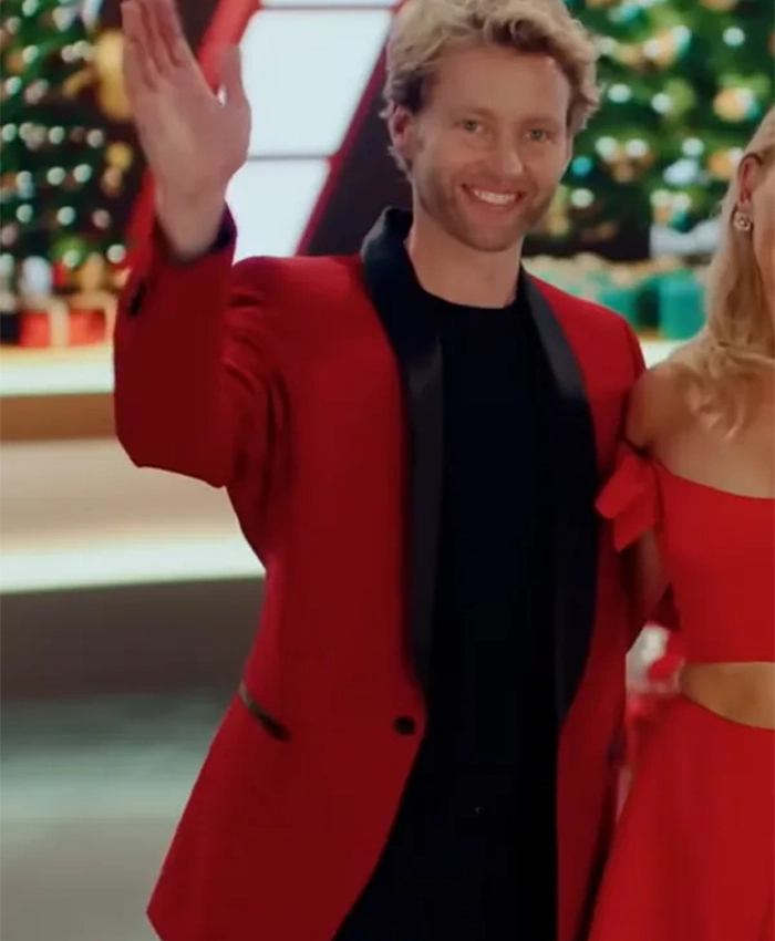 Ben Sparks Christmas in the Ballroom Red Blazer