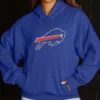 Buffalo Bills Never Stop Oversized Pullover Hoodie