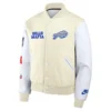 Buffalo Bills Nike White 2025 Rivalries Collection Full-Snap Varsity Jacket