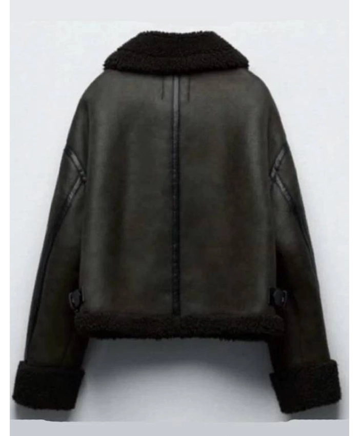 Buy Abby Elliott All Her Fault S01 Aviator Jacket