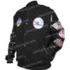 Buy Philadelphia 76ers Black Out Team Jacket