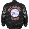 Buy Philadelphia 76ers Black Out Team Varsity Jacket