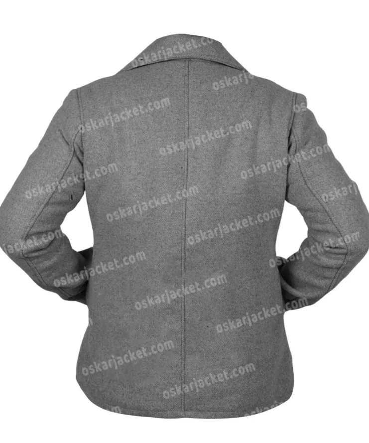 CBS Mornings S06 Reese Witherspoon Double Breasted Grey Blazer