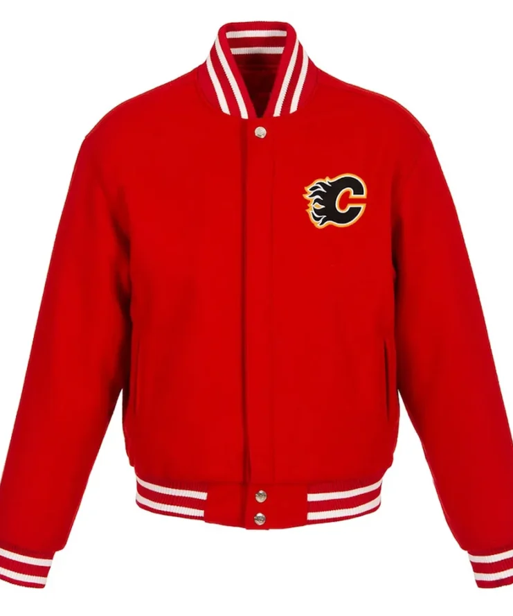 Calgary Flames Domestic Red Jacket