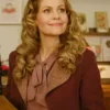 Candace Cameron Bure Timeless Tidings of Joy Purple Coat