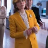 Carrie Preston Elsbeth S03 Yellow Blazer