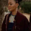 Celeste O Connor Scream 7 Maroon Jacket For Sale