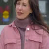 Charlene Amoia A Royal Christmas Tail Pink Jacket