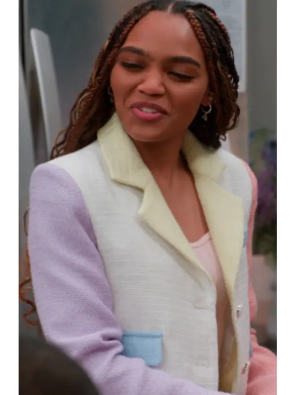 China Anne McClain House of Payne S14 Colorblock Blazer