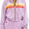 Chloe Thompson Law and Order S25 Purple Striped Hoodie For Sale
