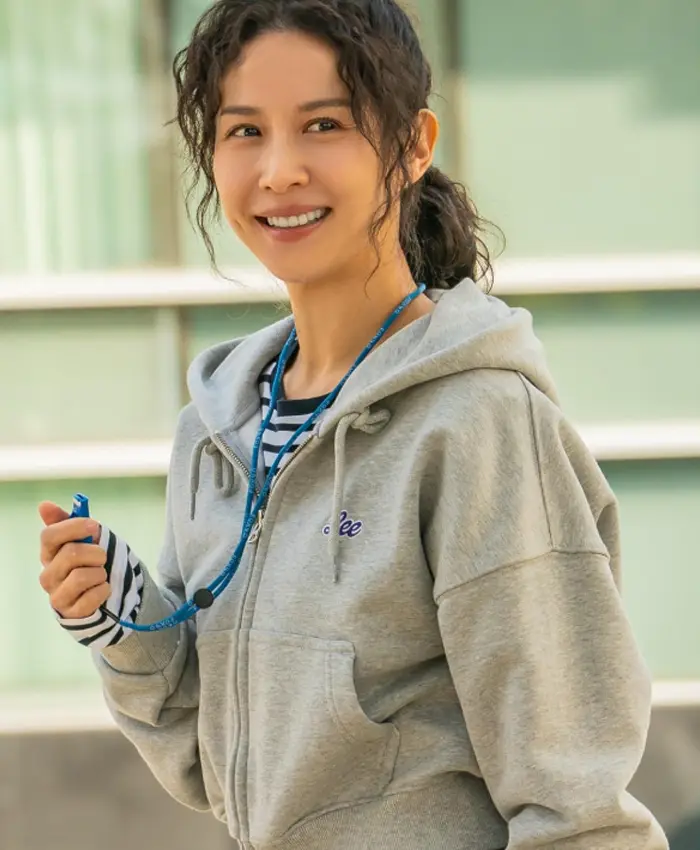 Cho Yeo-jeong My Daughter Is a Zombie Grey Hoodie