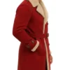 Christmas Men Red Shearling Coat For Sale